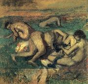 Edgar Degas Baigneuses oil painting